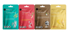 Celavi sheet mask texture close-up demonstrating thin fit for fast serum absorption