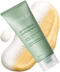 CELDYQUE front packaging shows cleanser and benefits
