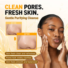 CELDYQUE silky cleansing oil texture on hand highlighting spreadability and non-greasy feel