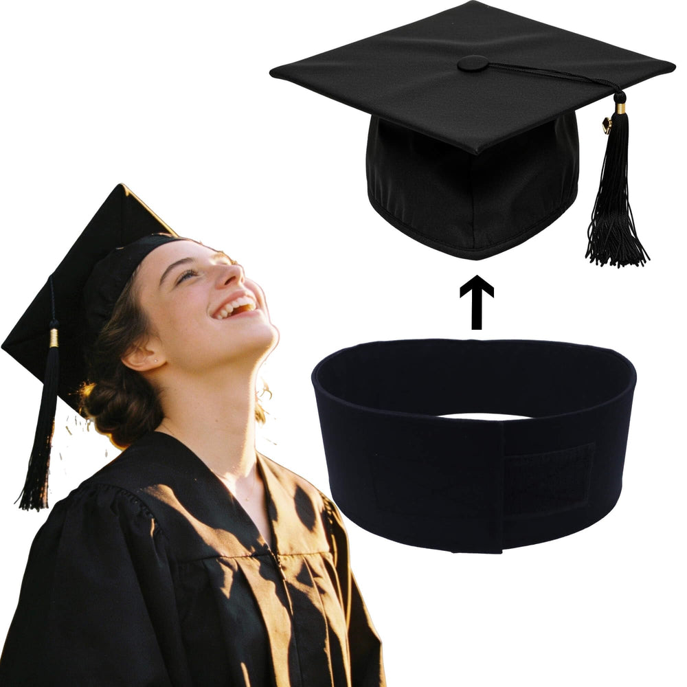 Celepaty front view of headband showing slim, invisible fit benefit