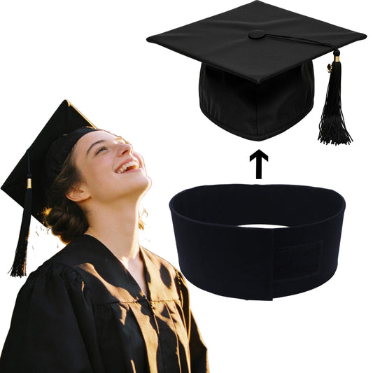 Celepaty front view of headband showing slim, invisible fit benefit