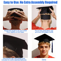 Celepaty inside mortarboard installation showing hidden support advantage