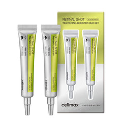 celimax front packaging of retinal duo showing gift-ready box and product benefit