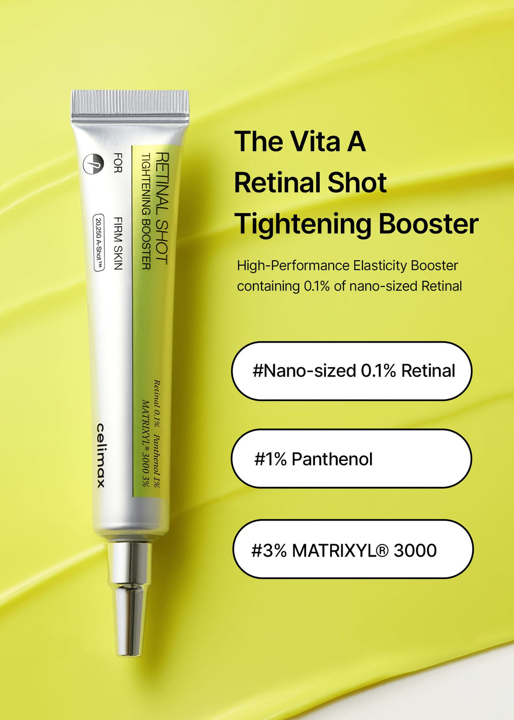 celimax close-up of 15ml vial highlighting texture and precise dropper delivery