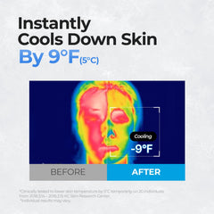 Cell Fusion C close-up of mask texture showing cling and hydration