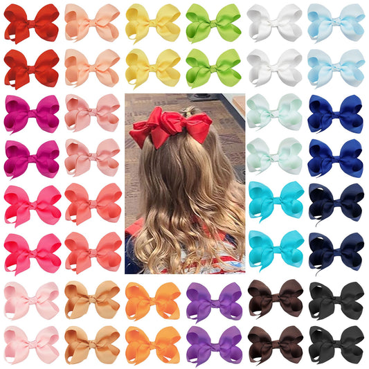 CÉLLOT front pack display showing 40 colorful bows for easy outfit matching