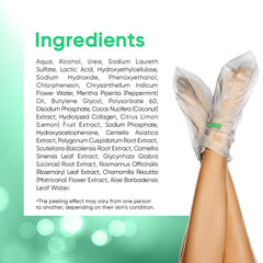 CÉLOR lifestyle shot of relaxed feet on sofa conveying comfort and home spa benefit