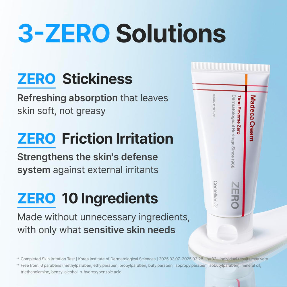 CENTELLIAN 24 jar next to ruler showing 2.70 fl oz size clarity