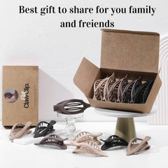 CENTSTAR gift box presentation with clips arranged to convey premium gifting value