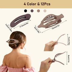 centstar slim barrette close detail showing low-profile sleek hold