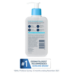 CeraVe bottle label highlighting ceramides, salicylic acid, hyaluronic acid