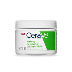 CeraVe front packaging showing travel-size jar and clear label benefits