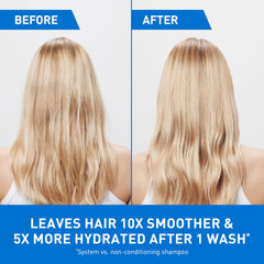 CeraVe conditioner creamy texture on hand demonstrating smooth moisturizing consistency