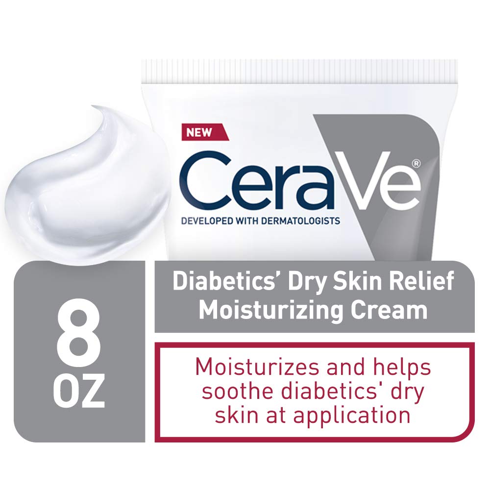 CeraVe creamy texture close-up demonstrating fast-absorbing, non-greasy feel