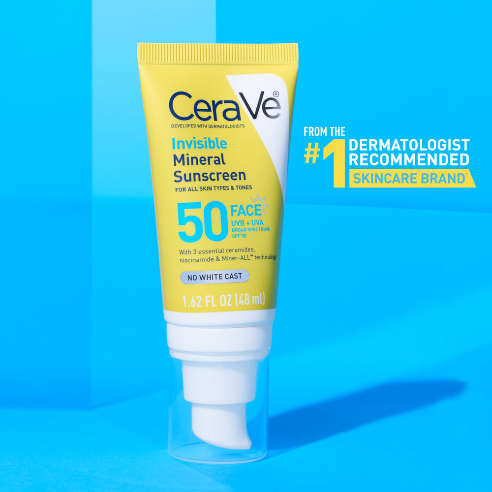 CeraVe applied on beard area showing invisible finish on facial hair