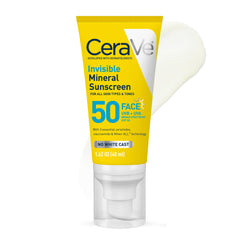 CeraVe front packaging displaying SPF 50 and travel size benefits