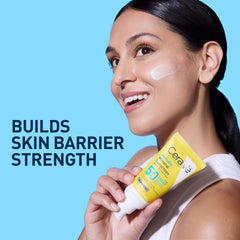 CeraVe beside a ruler showing 1.62 oz compact size advantage