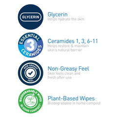 CeraVe removing waterproof mascara showing gentle eye-area makeup removal
