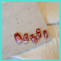 cestsiren stickers next to a coin showing scale for choosing suitable motifs for nail size