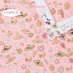 CESUSME close-up of rhinestones and alloy texture for sparkle