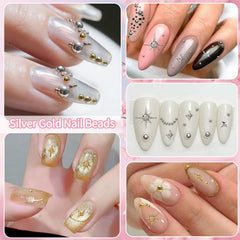 CESUSME lifestyle manicure setting demonstrating salon-ready embellishments and styling