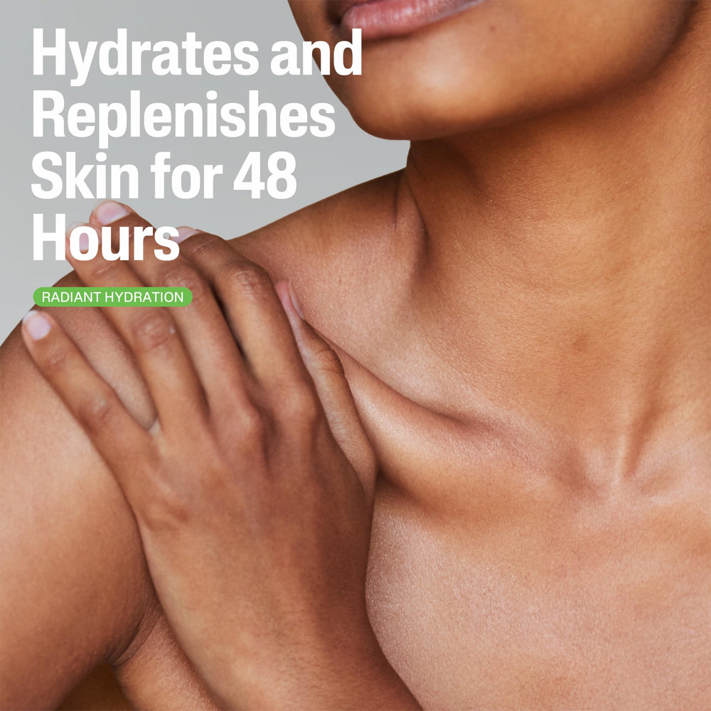 Applying Cetaphil cream on hand to demonstrate quick absorption and softness
