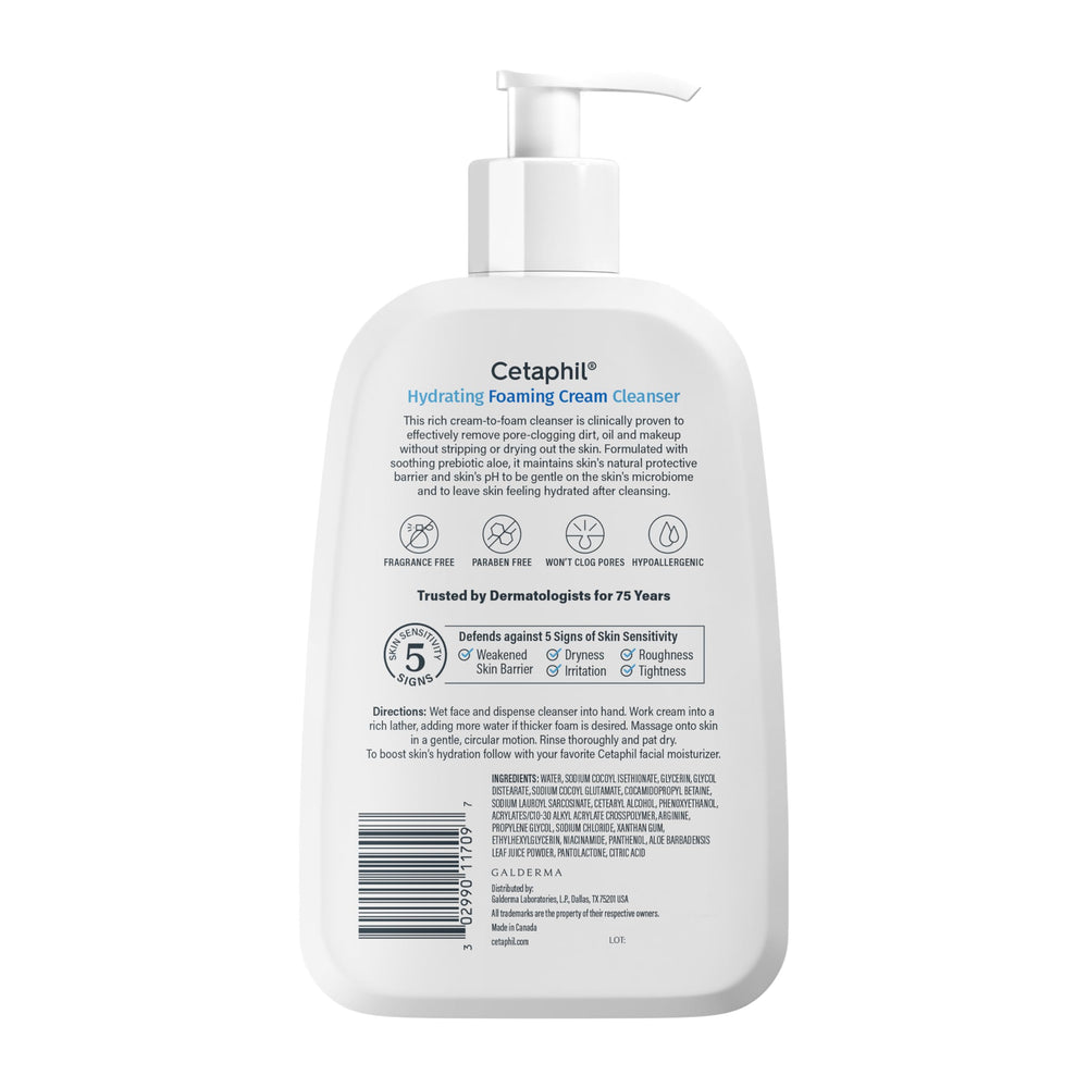 Cetaphil on bathroom counter lifestyle scene suggesting daily gentle care