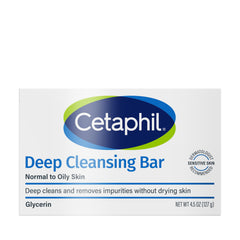 Cetaphil on shower shelf lifestyle scene for everyday routine use