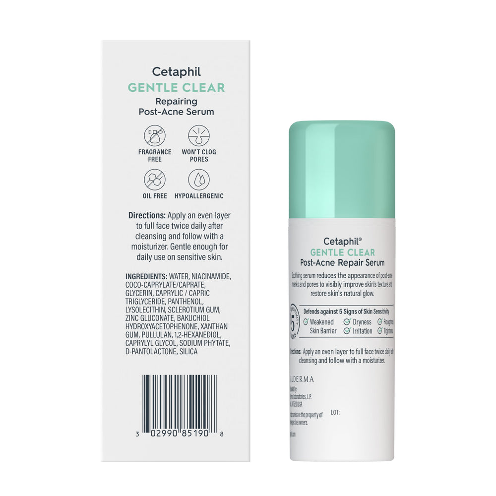 Cetaphil on bathroom counter in morning routine setting for daily-use benefit