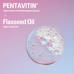 Cetaphil foam on face demonstrating soft lather and hydration