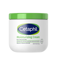 Cetaphil front packaging 16 oz showing product benefit of hydration