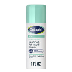 Cetaphil front packaging showing bottle and clear benefits for sensitive skin