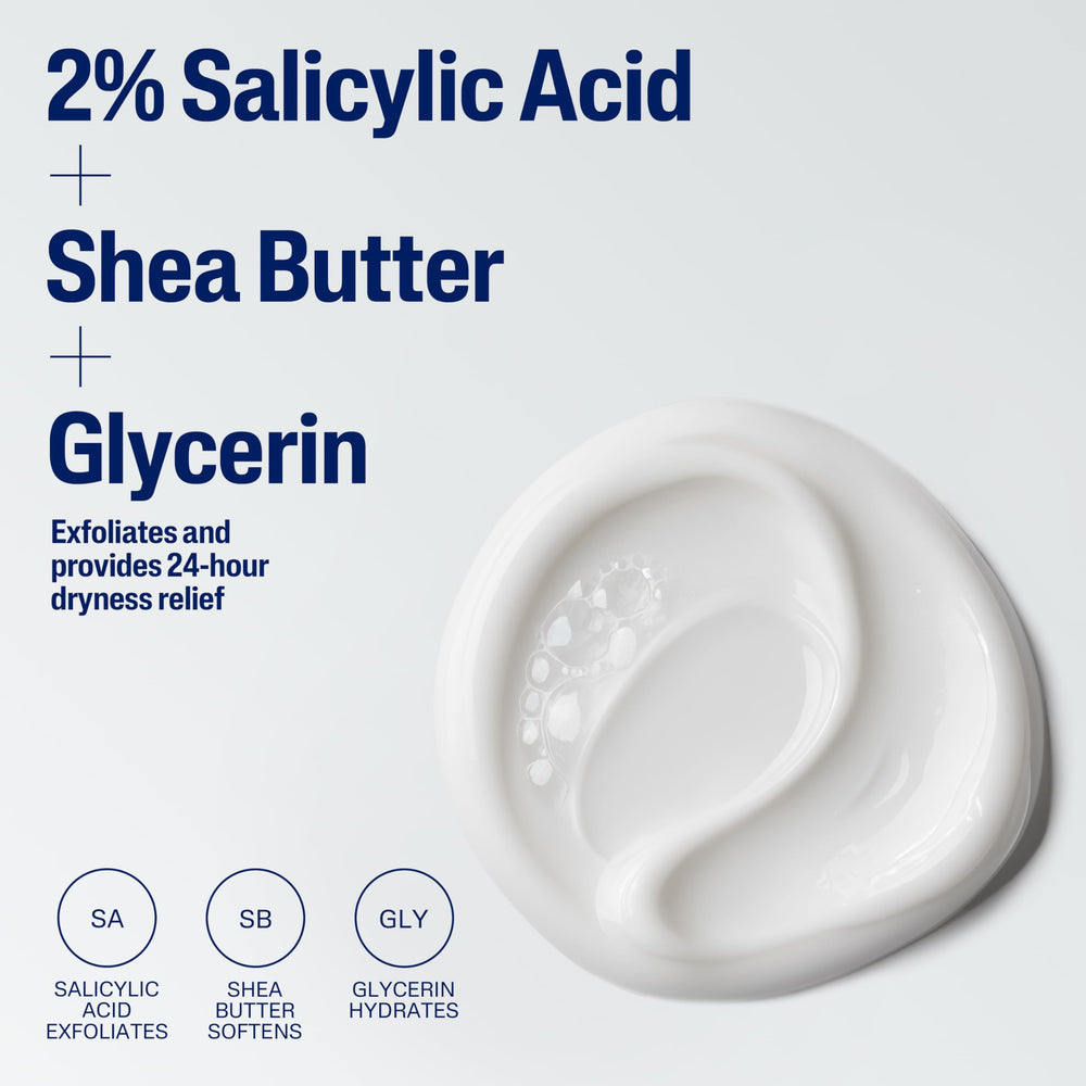 Cetaphil moisture blend visualization with shea butter and glycerin
