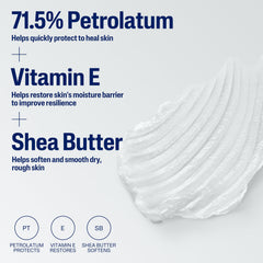 Cetaphil ointment applied to hand showing instant protective benefit