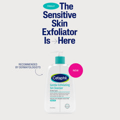 Cetaphil pump close-up highlighting easy one-hand dispensing and convenience