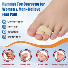 CEYOME toe straightener inside sneaker showing comfortable wear and reduced rubbing