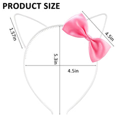 Chanaco headband beside ruler showing 5.3 by 4.5 inch size clarity
