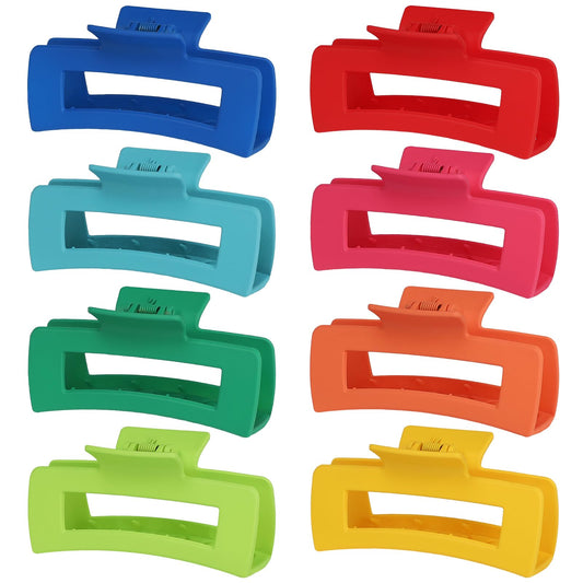 CHANDAT clip front packaging showing 8 colorful clips and compact box benefit organization
