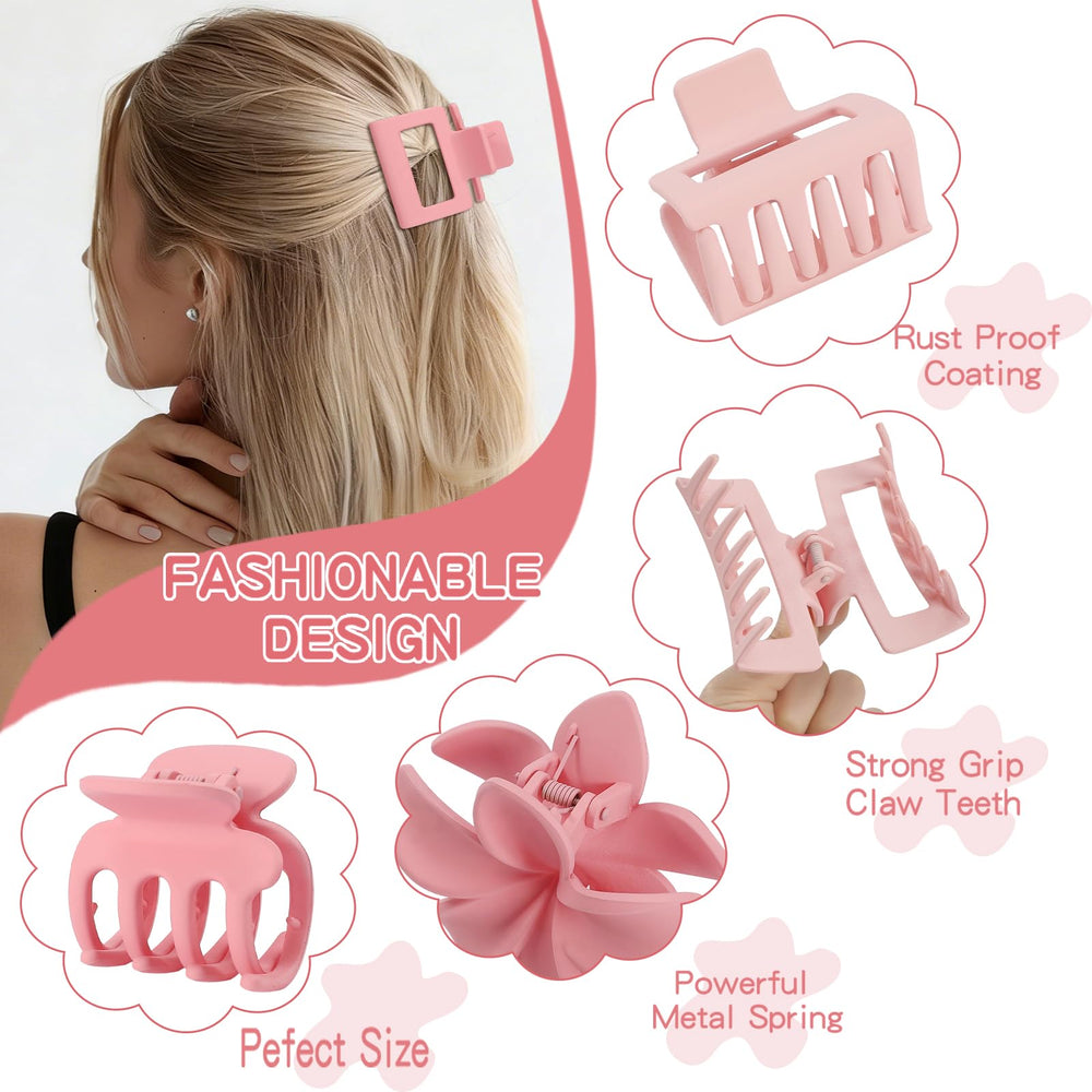 CHANDAT clips styling an everyday updo for secure, comfortable wear