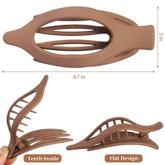 CHANDAT transparent clip highlighting low-profile look and discreet hold