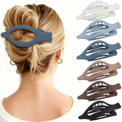 CHANDAT front view of six-pack flat clips showing colors and compact profile