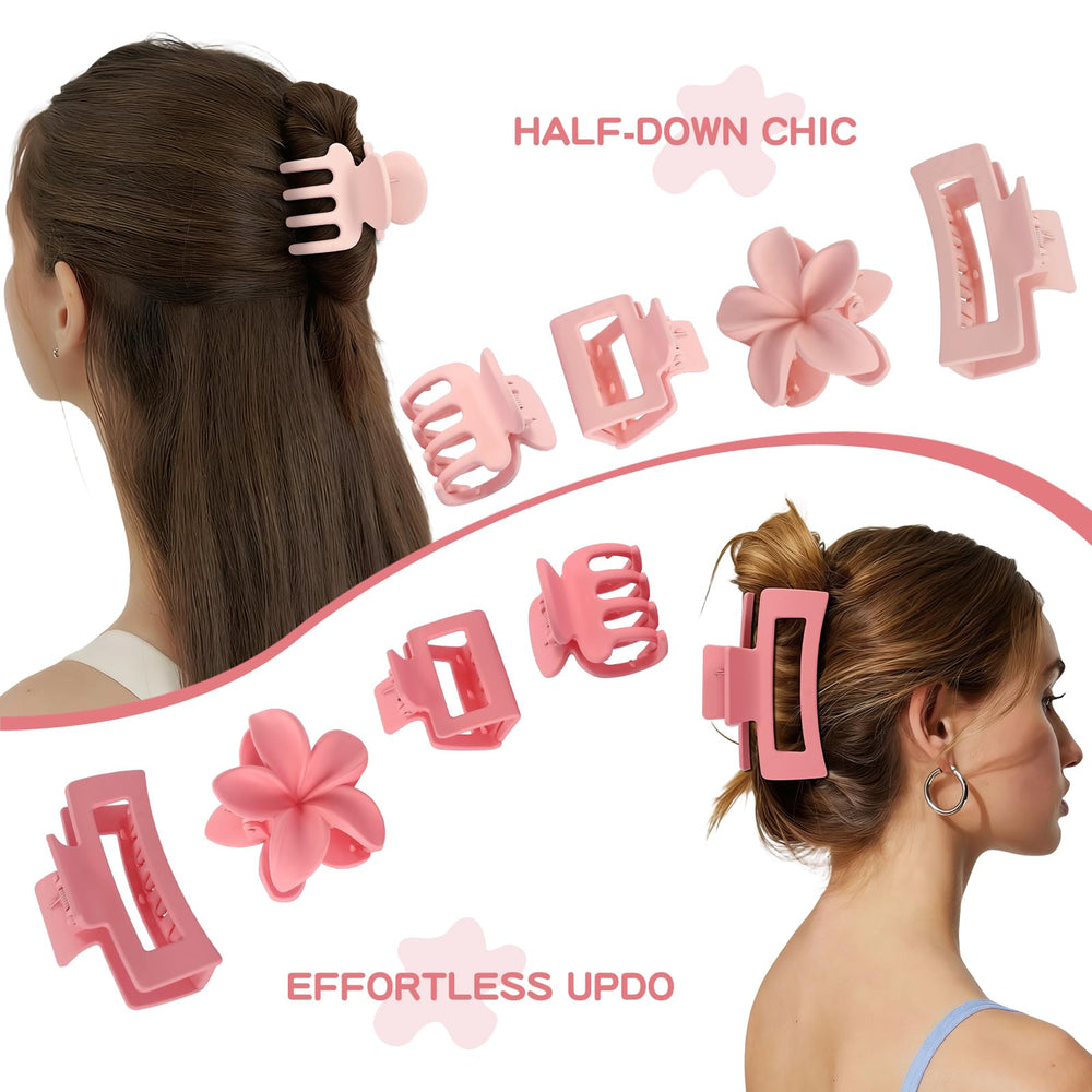 CHANDAT flower clip detail highlighting matte texture and gentle grip