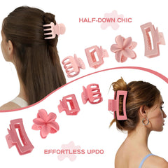 CHANDAT flower clip detail highlighting matte texture and gentle grip
