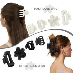 CHANDAT flower-shaped clip detail highlighting decorative shape and firm hold