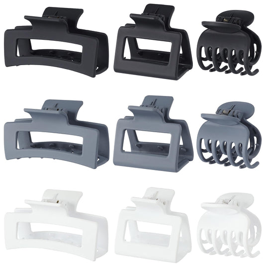 CHANDAT front arrangement of nine clips showing color mix and selection benefit