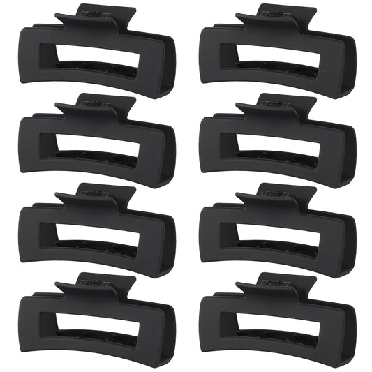 CHANDAT front view of black rectangle clip showing clean finish and strong hold