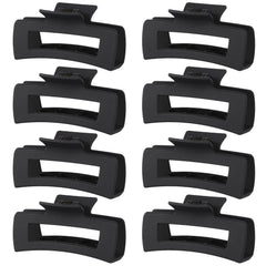 CHANDAT front view of black rectangle clip showing clean finish and strong hold