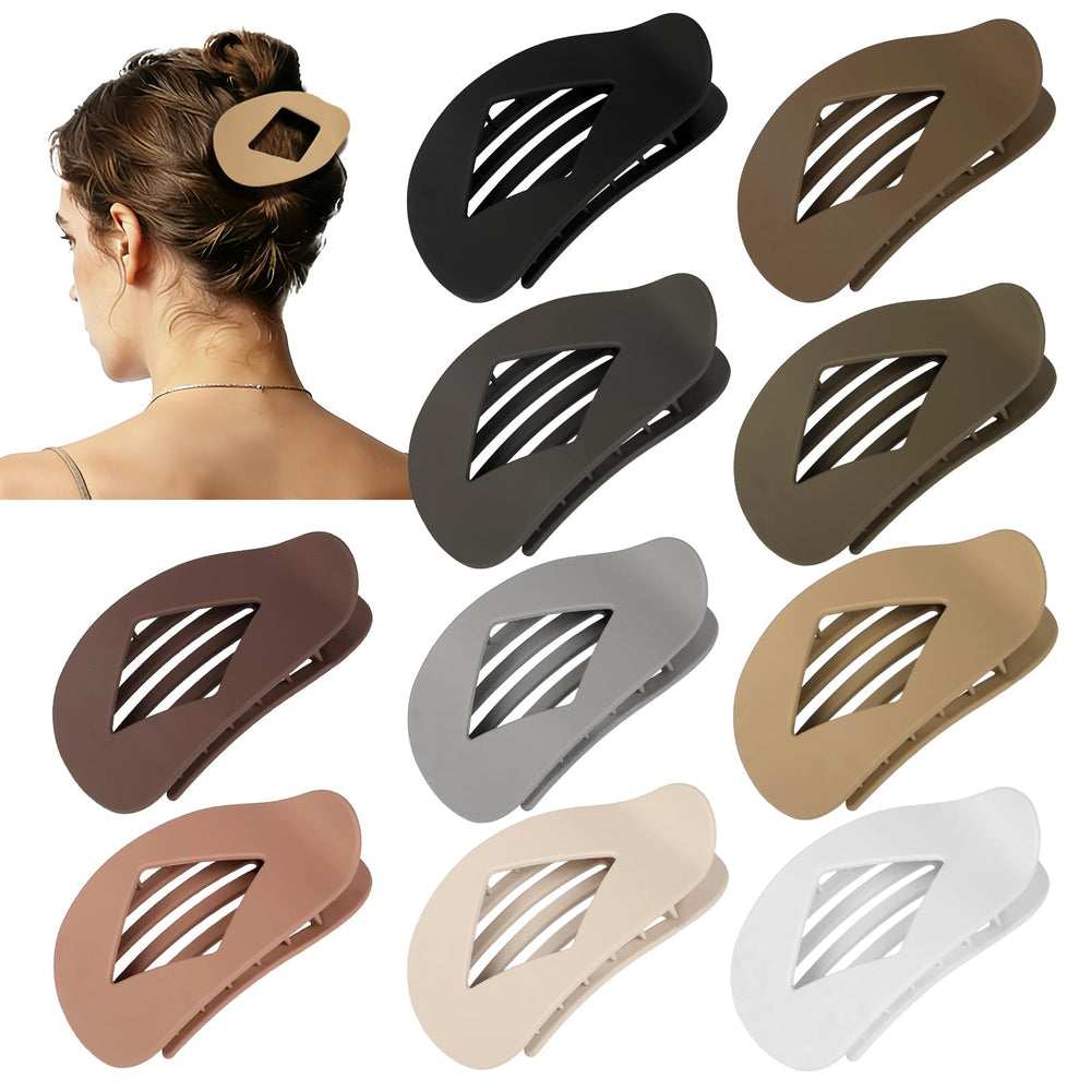 CHANDAT front view of ten matte clips showing packaging and neutral tones for easy gifting
