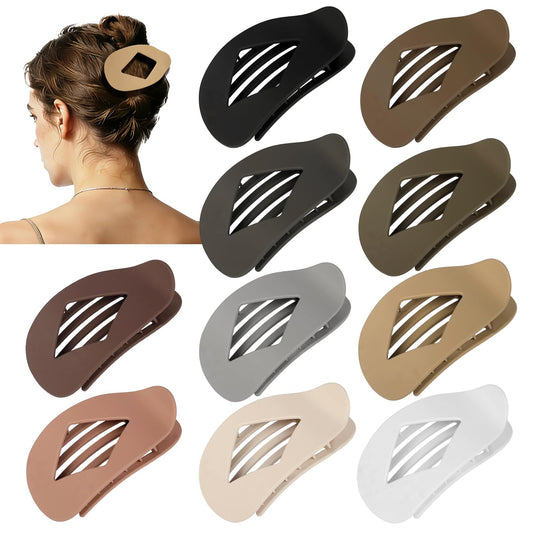 CHANDAT front view of ten matte clips showing packaging and neutral tones for easy gifting