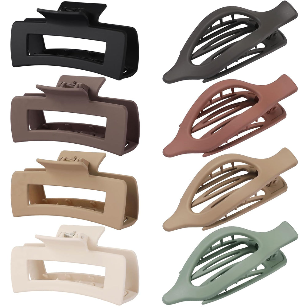 CHANDAT front view of mixed square and flat clips showing variety and convenience